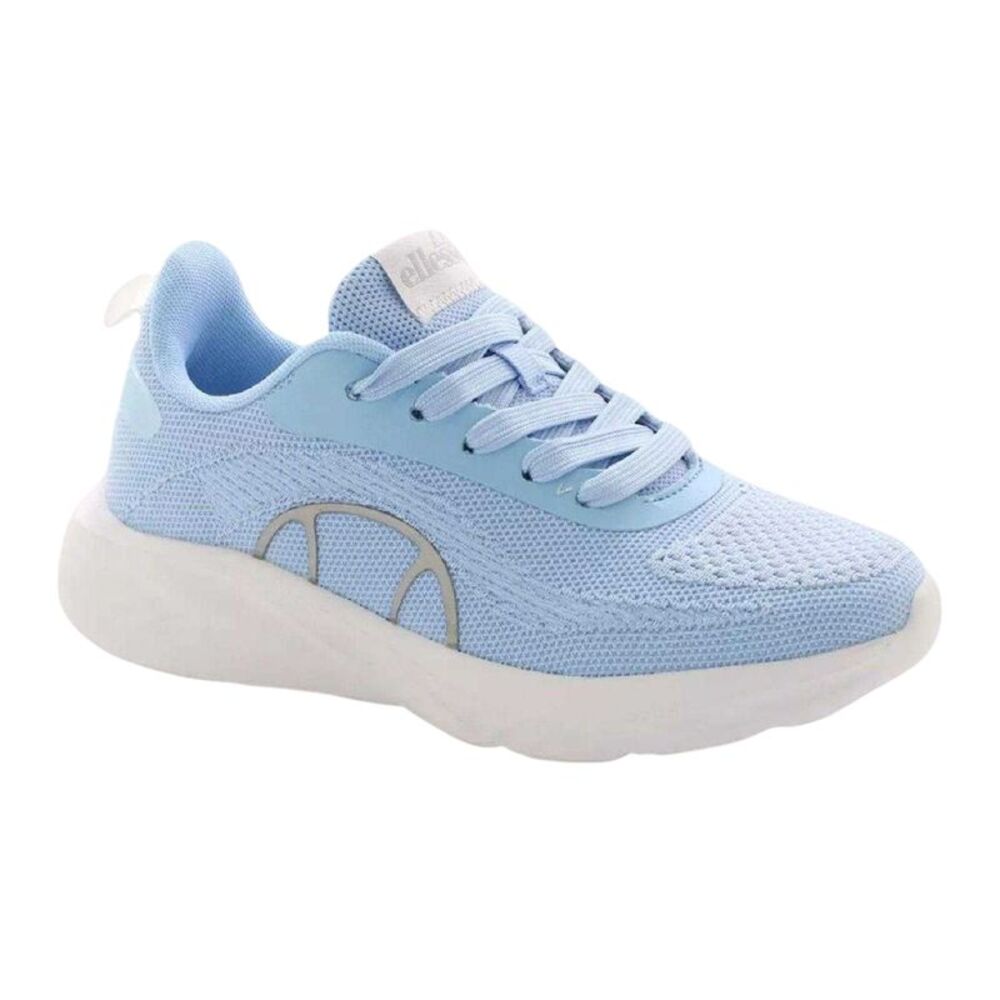Ellesse Womens/Ladies Como Logo Low Cut Sneakers / Skyblue Washed/White